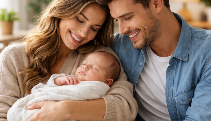 Par ca 25-35 år med et spedbard i Drammen