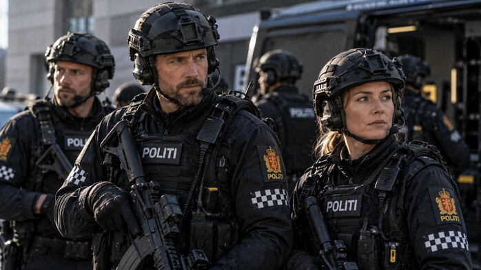 Statister med politi- eller militærerfaring til dramakrimserie i Oslo