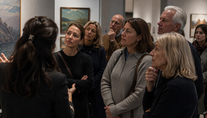 Publikummere på museum