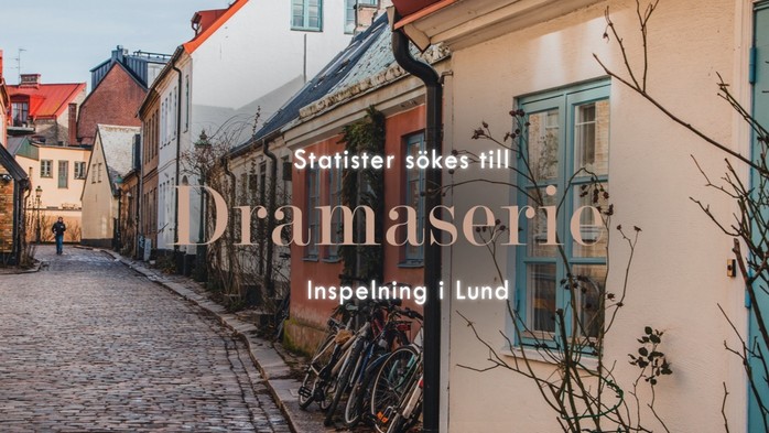 STATISTER sökes till dramaserie för Jarowskij ny tv-serie i lund