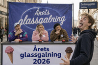 Statist för reklamfilm till TikTok
