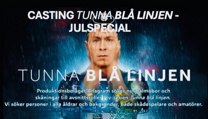 Statister skes till Tunna bl linjen 4  julspecial i Malm!