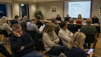 Statister til morsom reklamefilm