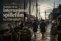 Statister til ny internasjonal spillefilm fra 1700-tallet!