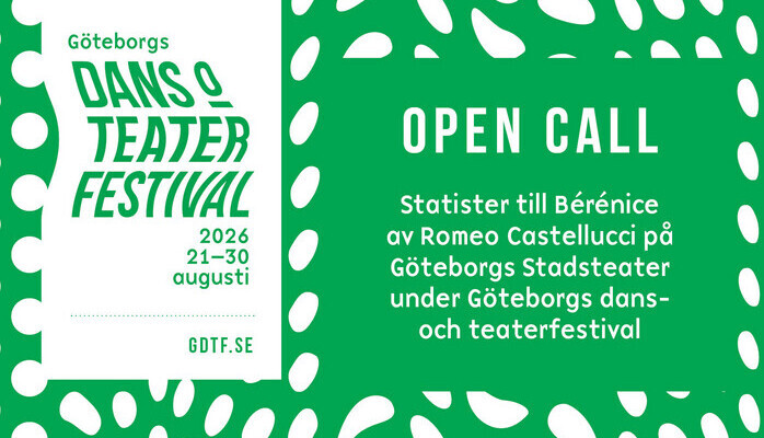 Statister till Bérénice av Romeo Castellucci på Göteborgs Stadsteater
