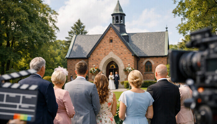 Statister till bröllopsscen