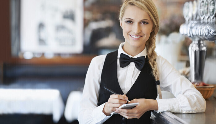 Statister till restaurang