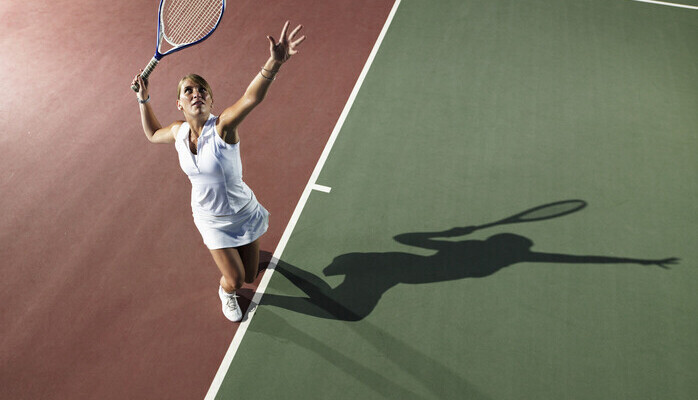 Tennisspelare sökes till tysk reklamkampanj