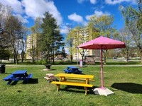 Vi sker modeller fr fotografering i parkmilj