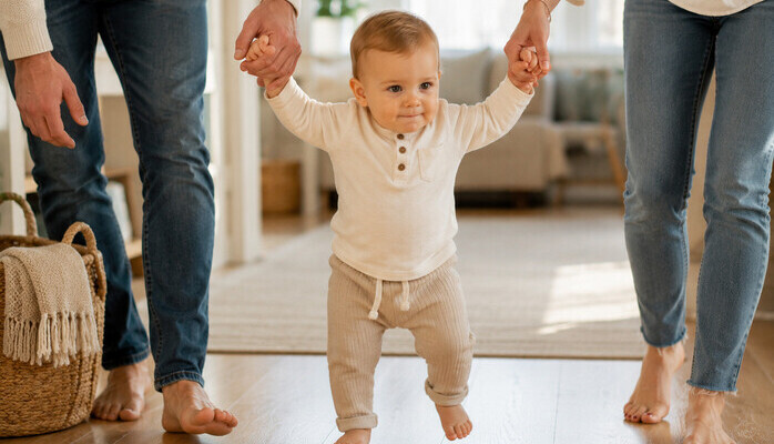 Young child & parent