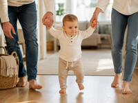 Young child & parent