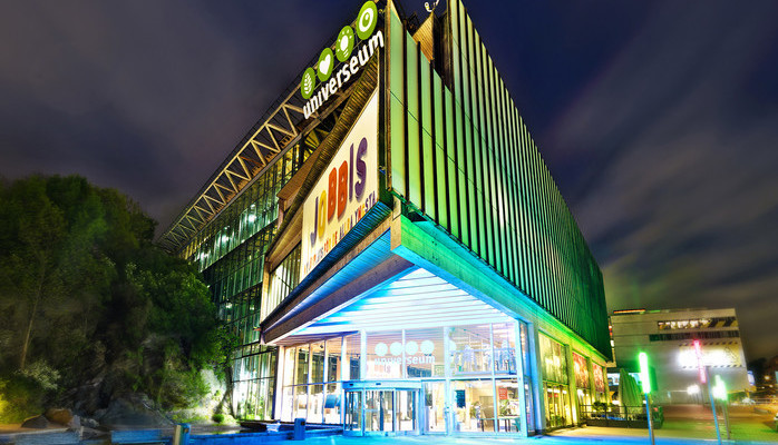 Barnfamilj till reklaminspelning - Universeum Göteborg