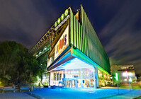 Barnfamilj till reklaminspelning - Universeum Göteborg