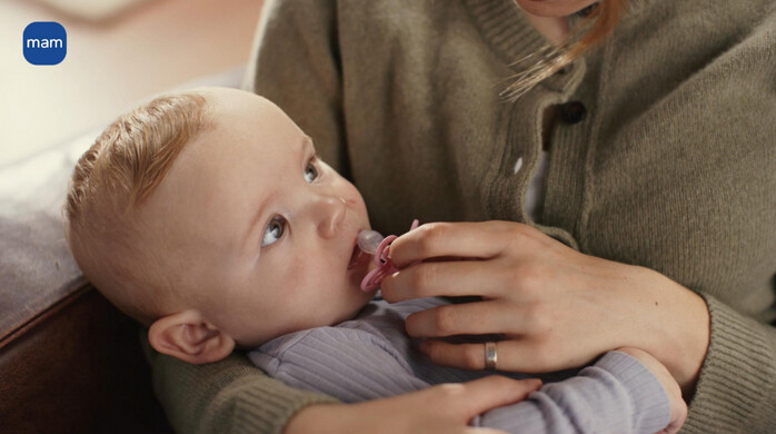 Bebisar & föräldrar till reklamfilm (MAM)