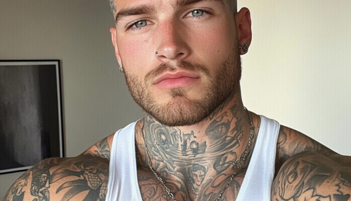 Bild p tatuerad man skes till lngfilm!