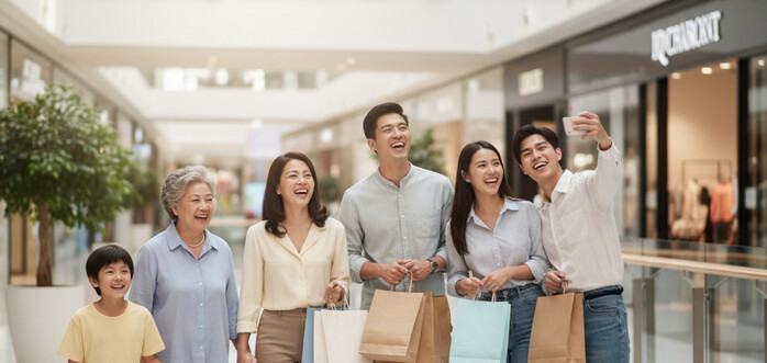 Modeller 5-70 år  med kinesiskt utseende sökes för kampanj för köpcentrum