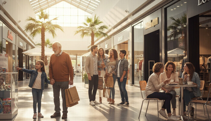 Modeller 8-70 år  med sydeuropeiskt utseende sökes för kampanj för köpcentrum