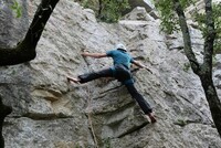 Rock climbers for a photoshoot in Gothenburg