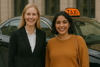 Female models in Oslo  Passenger role for photoshoot with the Nordic regions largest Taxi company