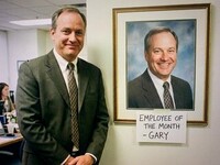 Amerikansk man till reklamfilm