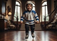 Barn som kan gå med skridskor - 16 dec