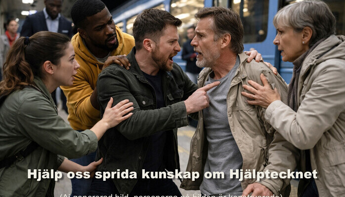 Hjälptecknet, när inte rösten finns