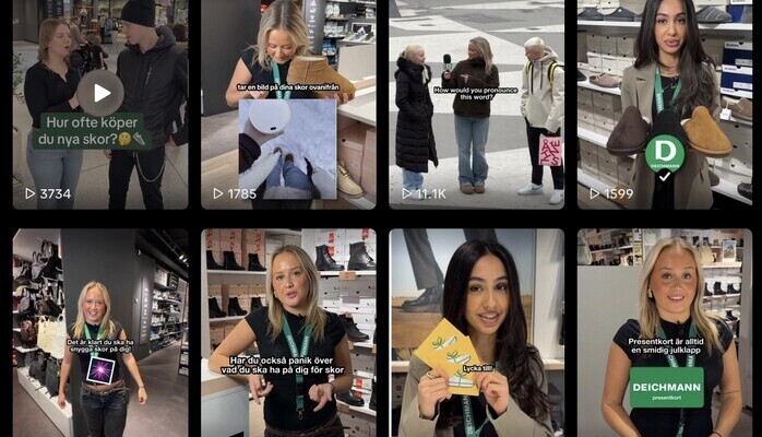 Kanalvärd för Deichmanns TikTok