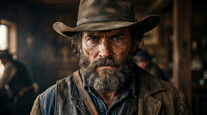 Man med skägg sökes till vilda västern-duell! 