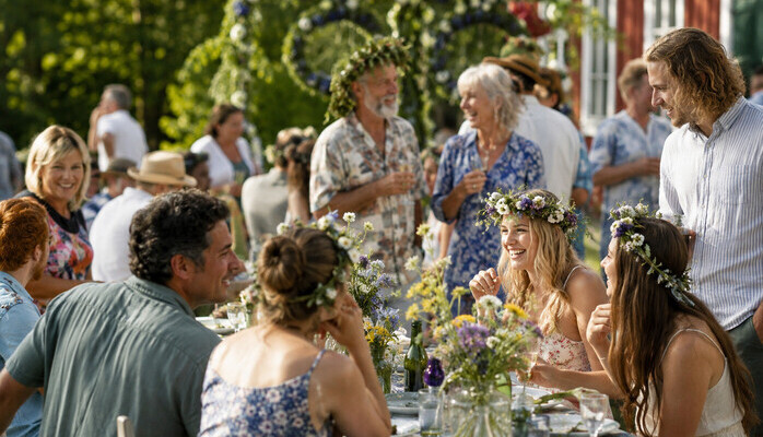 Midsommarfest-gäster sökes till humorserie!