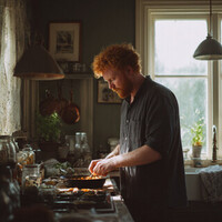 Sker brittisk rdhrig kille som lskar att laga mat/ We're looking for brits that love to cook