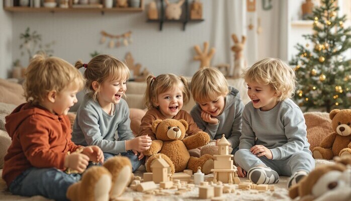 Skes: Barn 210 r till Teddykompaniets filminspelning