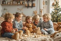 Skes: Barn 210 r till Teddykompaniets filminspelning