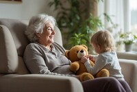 Skes: Mor- och farfrldrar  grna tillsammans med sina barnbarn fr Teddykompaniet