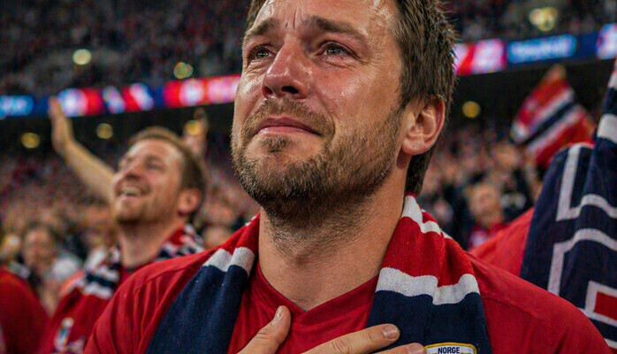  Mann som blir rørt til tårer av sportsøyeblikk (30-55 år)