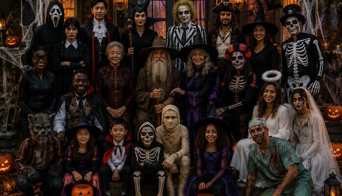 Aktører for årets Halloween!