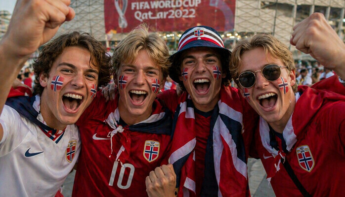 Kamerater som opplever VM for første gang! (20-24 år) 