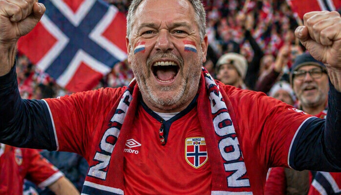 Mann som heier på Norge! (45-60 år)