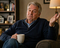 Mann som sa han ikke brydde seg om fotball (50-80 år)