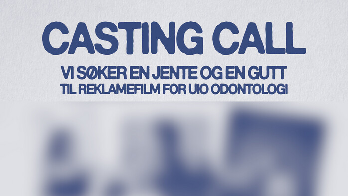 Reklamefilm for UIO-Odontologi
