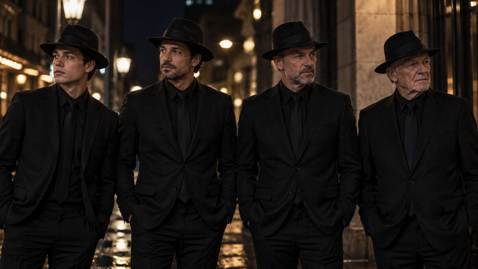 Statistroller i Oslo – sort dress og fedora-hatt  28. september