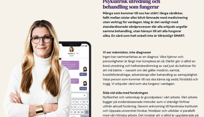 UGC-inspelning | Smart Psykiatri | Stockholm