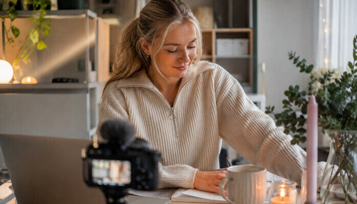 Norsktalende kvinnelig creator 19–30 år