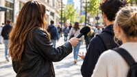 Sprallig person sökes för vox pop på engelska i Stockholm (endagsuppdrag)