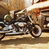 Harley Davidson Fatboy. Harley Davidson Fatboy.