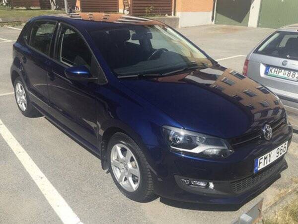 Fordon - VW polo mörkblå Fordon - VW polo mörkblå