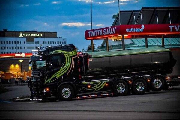 Fordon - Scania lastvxlare