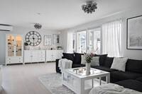 Hus med öppen planlösning mellan kök/var Hus med öppen planlösning mellan kök/var