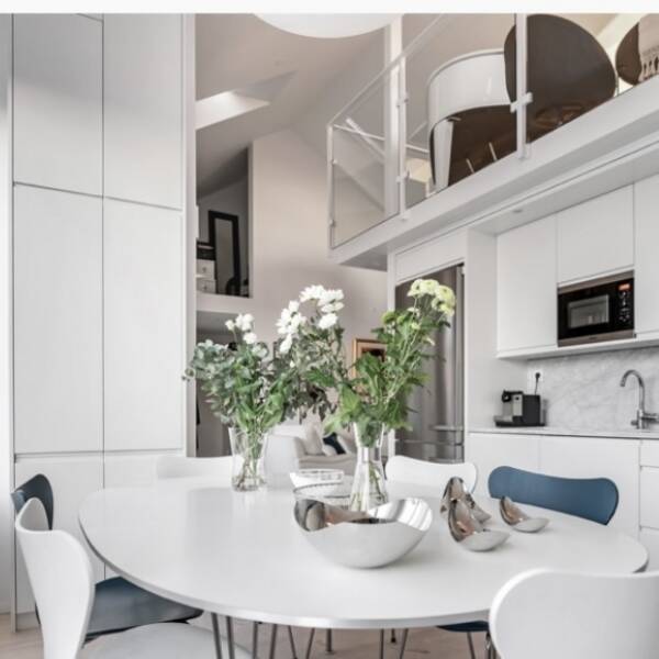Lgenhet - Vindsvning med tv etage stermalm 