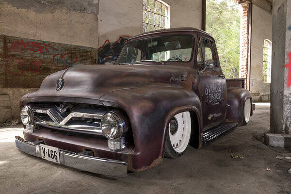 Kjøretøy - 1955 Ford F100 Kjøretøy - 1955 Ford F100