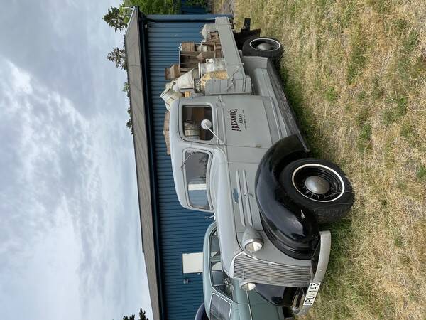 Fordon - Chevrolet pickup 1937 , gengas aggregat 